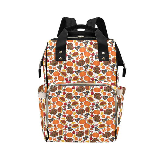 Thanksgiving Print Design LKS304 Diaper Bag Backpack