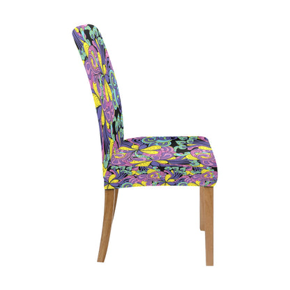 Trippy Print Design LKS305 Dining Chair Slipcover
