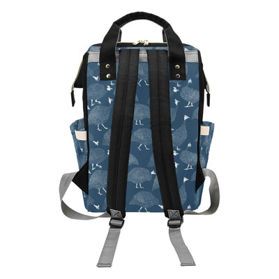 Guinea Fowl Print Design LKS401 Diaper Bag Backpack