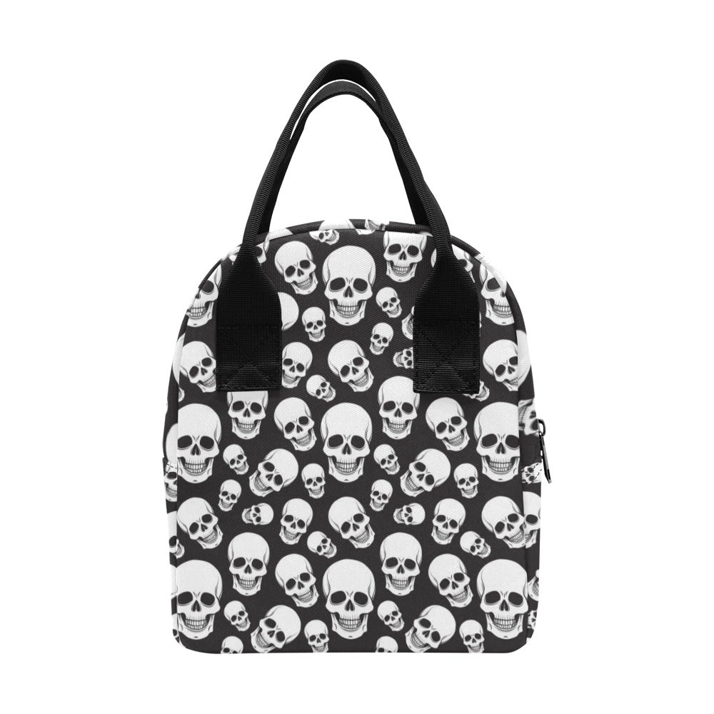 Skull Print Design LKS301 Insulated Lunch Bag
