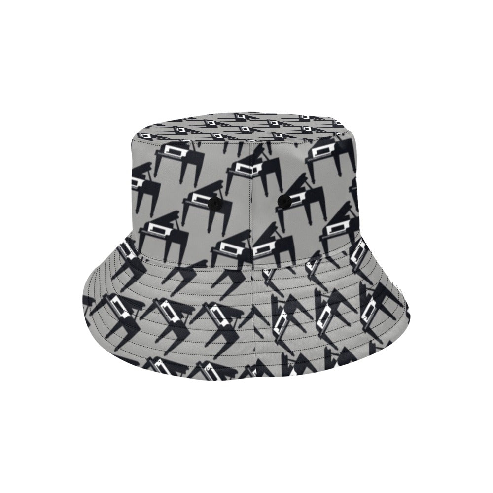 Piano Print Design LKS404 Unisex Bucket Hat