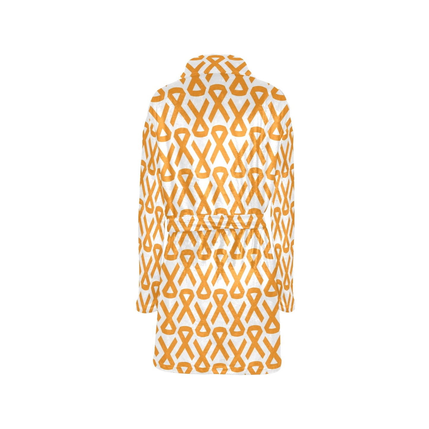 Appendix cancer Pattern Print Design 02 Women's Fleece Robe