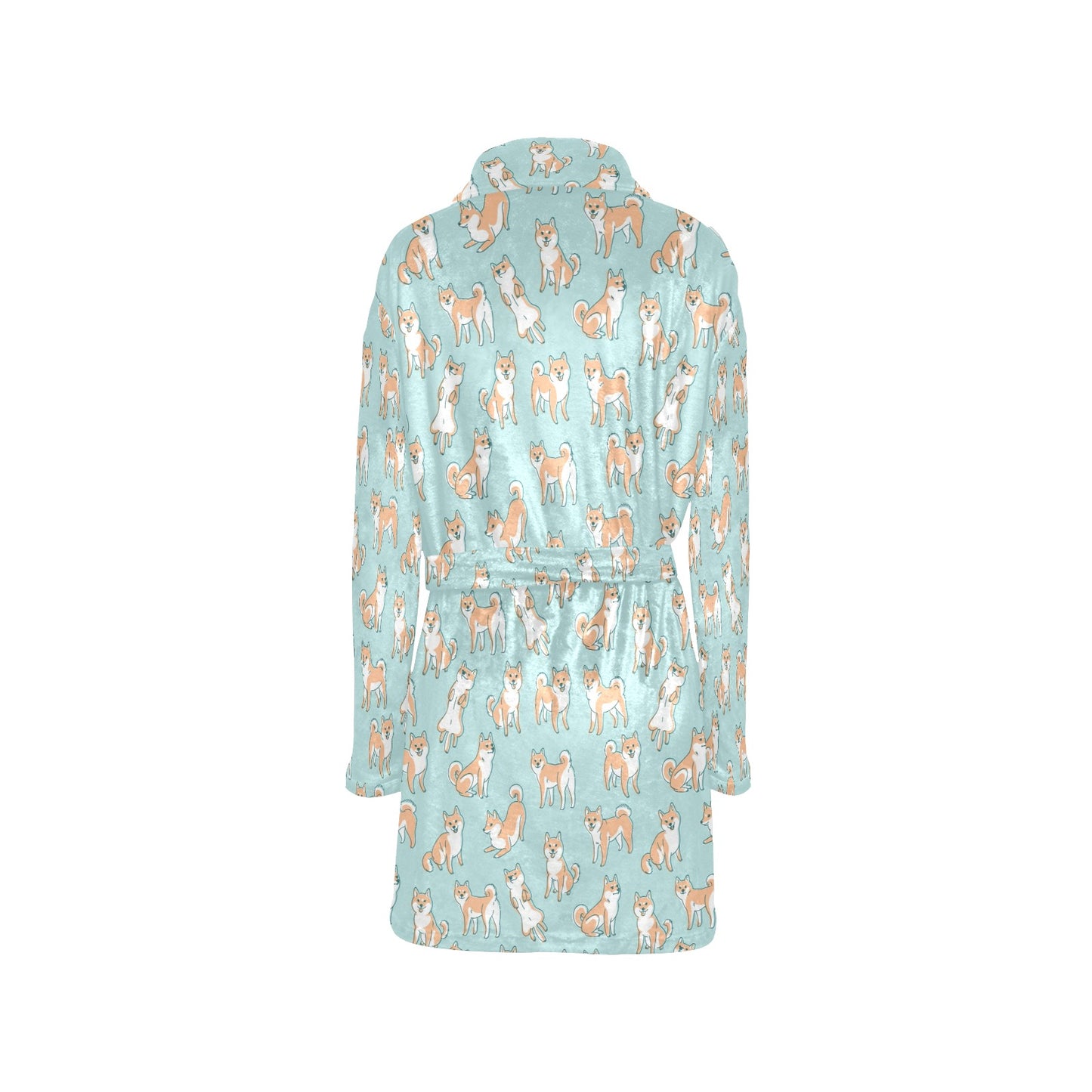 Shiba Inu Print Design LKS304 Women's Fleece Robe
