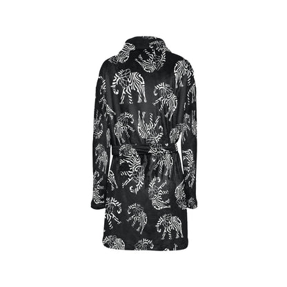 Elephant Tribal Women's Fleece Robe