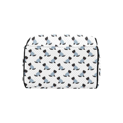 Scottish Terriers Print Design LKS3013 Diaper Bag Backpack