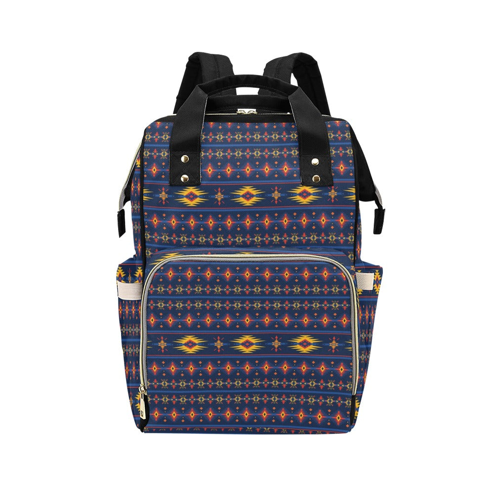 Southwest Pattern Print Design LKS306 Diaper Bag Backpack