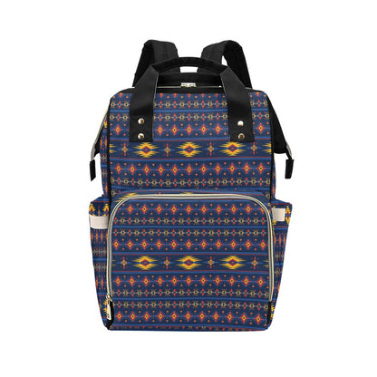 Southwest Pattern Print Design LKS306 Diaper Bag Backpack