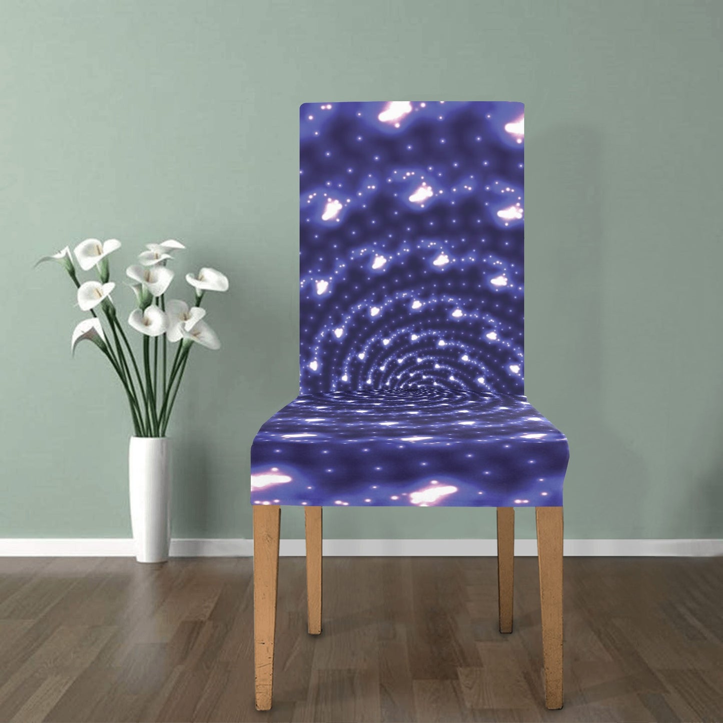 Vortex Print Design LKS305 Dining Chair Slipcover