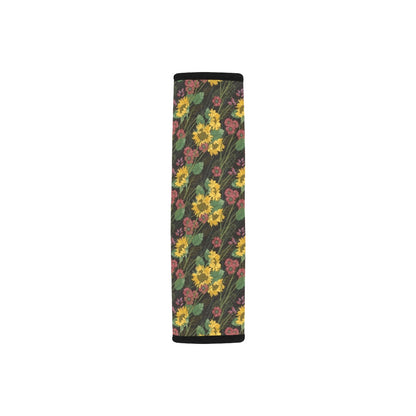 Sunflower Print Design LKS303 Car Seat Belt Cover