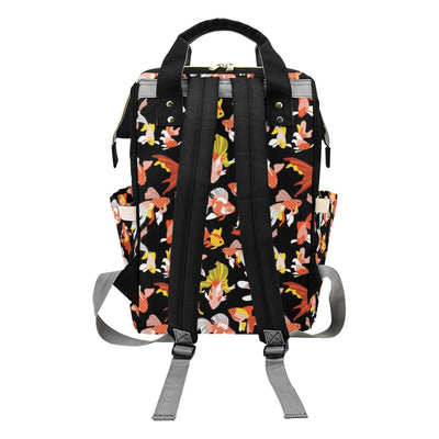 Goldfish Print Design LKS401 Diaper Bag Backpack