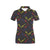 Electric Guitar Pattern Print Design 03 Women's Polo Shirt