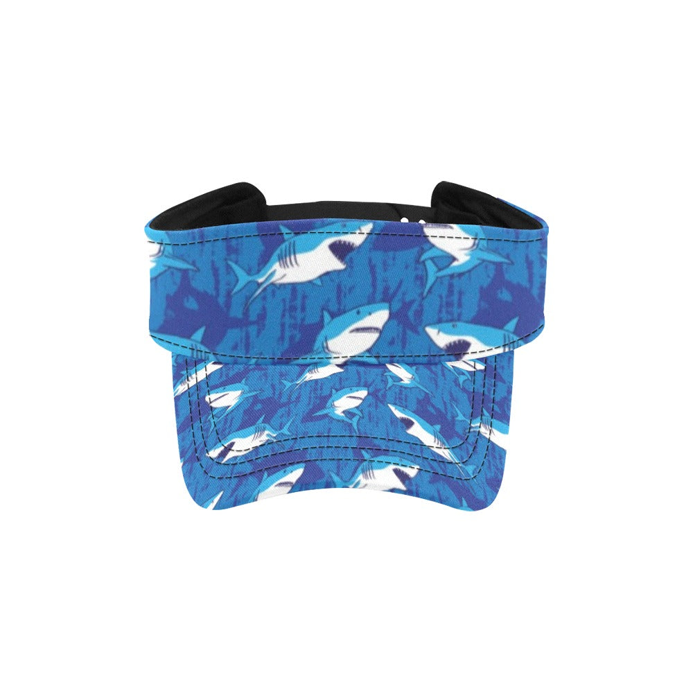 Shark Print Design LKS308 Unisex Sun Visor