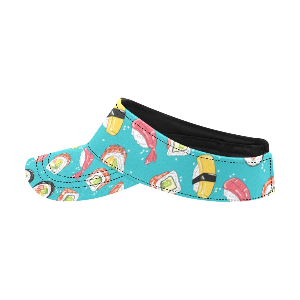 Sushi Print Design LKS305 Unisex Sun Visor