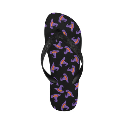Witch Hat Print Design LKS304 Flip Flops