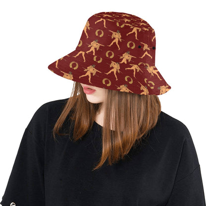 Ancient Greek Print Design LKS307 Unisex Bucket Hat