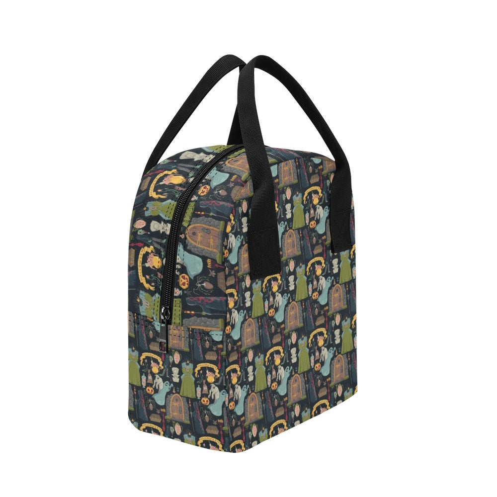 Creepy Halloween Print Design LKS304 Insulated Lunch Bag