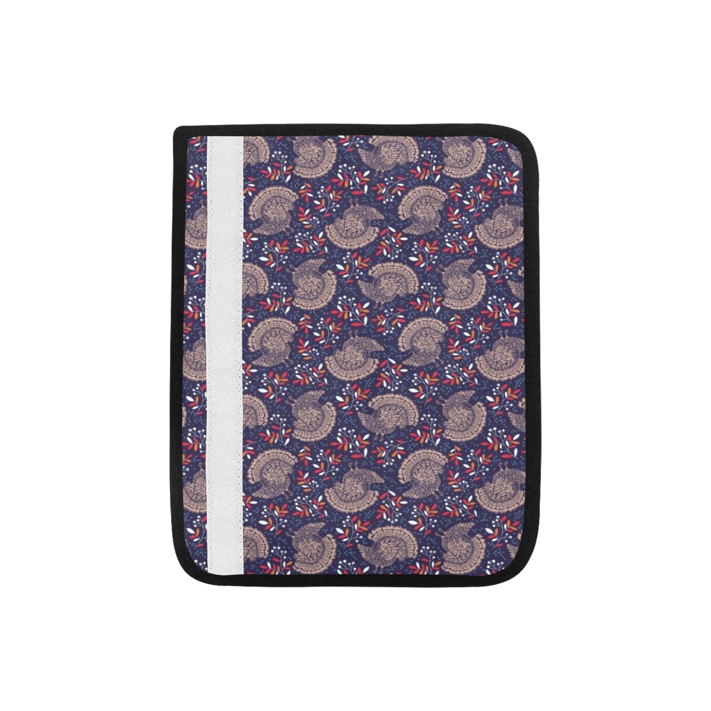 Turkey Print Design LKS401 Car Seat Belt Cover