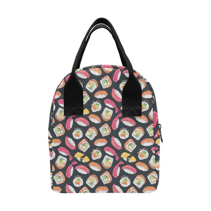 Sushi Print Design LKS306 Insulated Lunch Bag