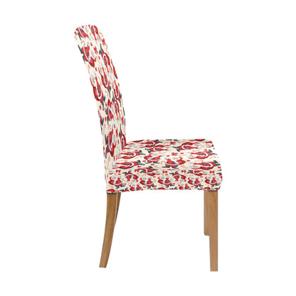 Santa Christmas Themed Print Design LKS302 Dining Chair Slipcover