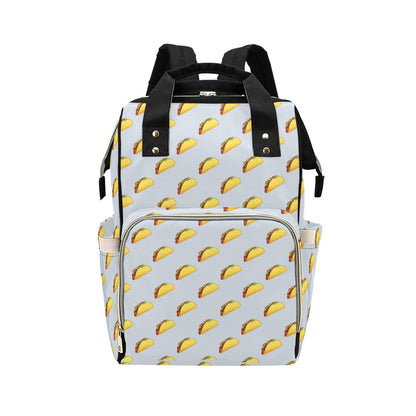 Taco Print Design LKS304 Diaper Bag Backpack
