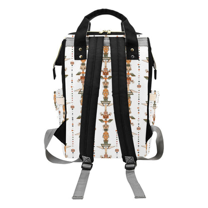 Totem Print Design LKS302 Diaper Bag Backpack