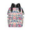 Scales Print Design LKS401 Diaper Bag Backpack