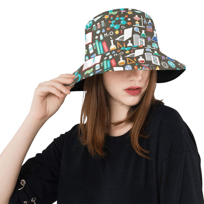 Science Print Design LKS303 Unisex Bucket Hat