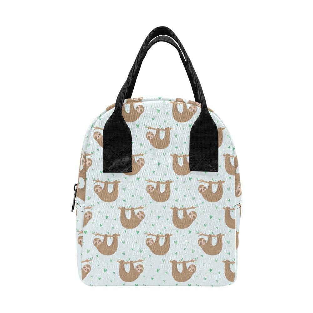 Sloth Print Design LKS308 Insulated Lunch Bag