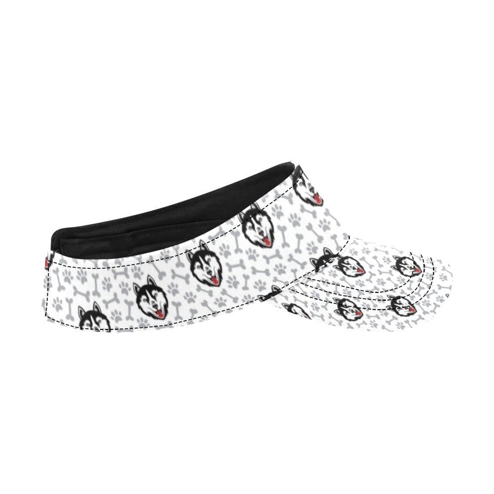 Siberian Huskies Print Design LKS305 Unisex Sun Visor