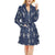 Mummy Print Design LKS306 Women's Fleece Robe