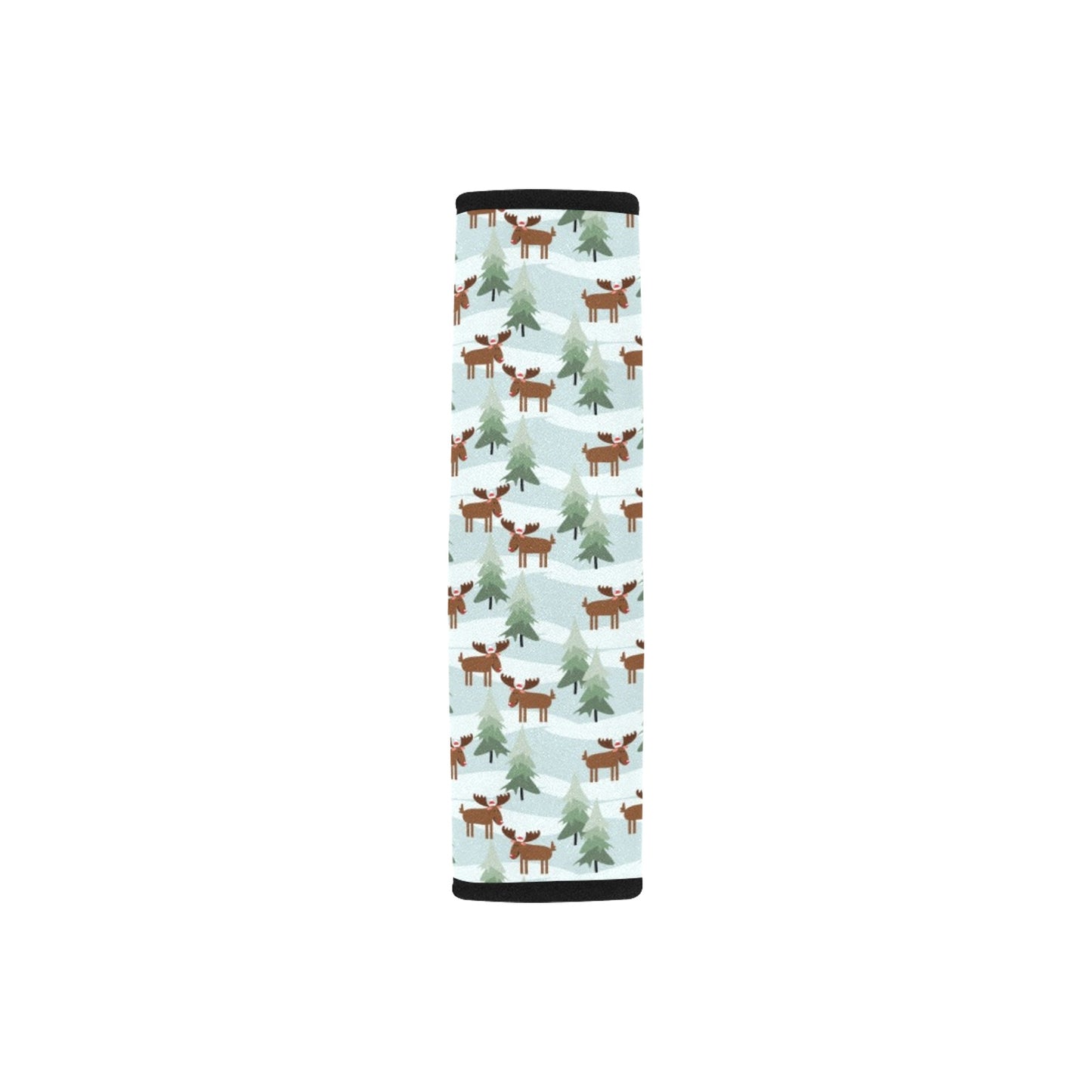 Moose Print Design LKS402 Car Seat Belt Cover