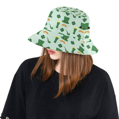 St Patricks Day Print Design LKS304 Unisex Bucket Hat