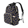 Harp Print Design LKS401 Diaper Bag Backpack