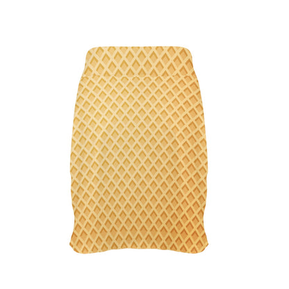 Waffle Texture Print Design LKS302 17" Golf & Pickleball Skort with Pockets