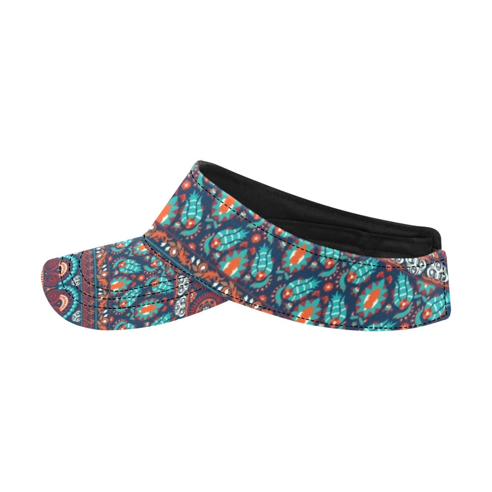 Suzani Print Design LKS302 Unisex Sun Visor
