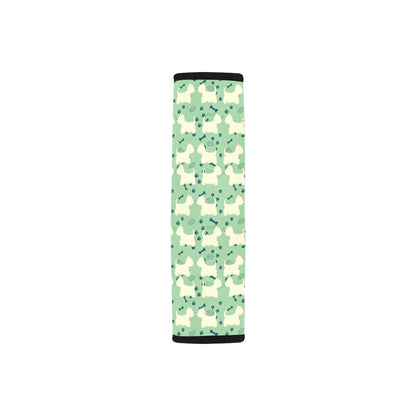 Scottish Terriers Print Design LKS302 Car Seat Belt Cover