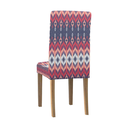 Ikat Print Design LKS401 Dining Chair Slipcover
