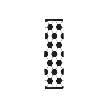 Soccer Ball Texture Print Design LKS303 Car Seat Belt Cover