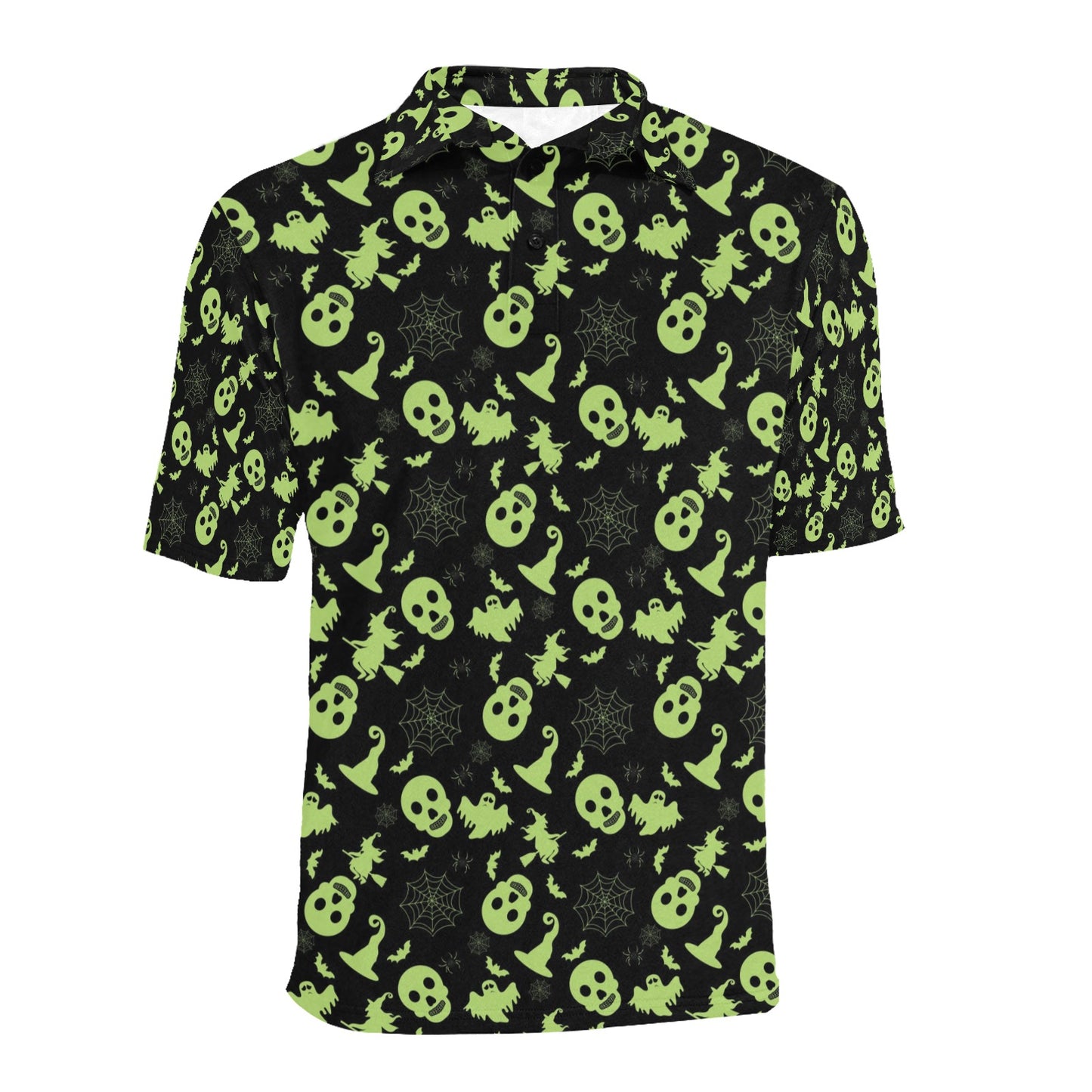 Witch Halloween Print Design LKS306 Men Polo Shirt