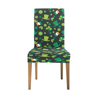 Shamrock Saint Patrick's Day Print Design LKS304 Dining Chair Slipcover