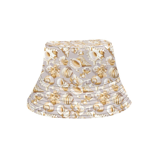 Seashell Print Design LKS309 Unisex Bucket Hat