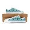 Sea Turtle Print Design LKS305 Women's White Low Top Shoes