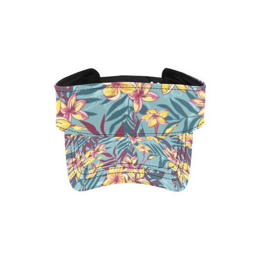 Summer Floral Print Design LKS304 Unisex Sun Visor