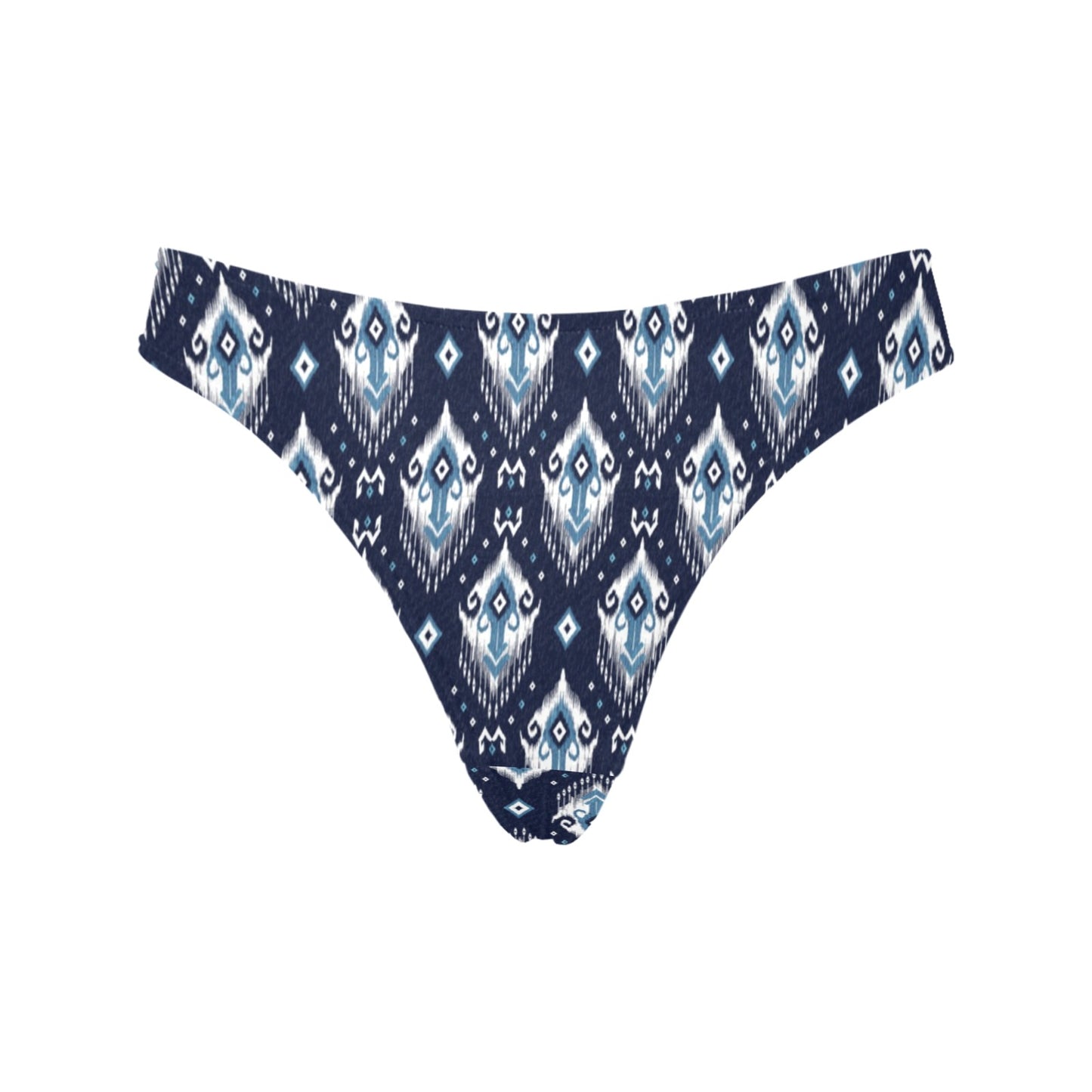 Ethnic Ornament Print Pattern Women's Thongs