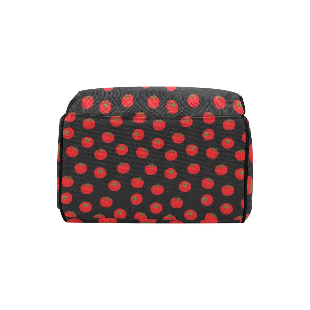 Tomato Print Design LKS305 Diaper Bag Backpack