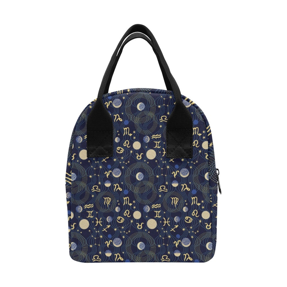 Zodiac Print Design LKS302 Insulated Lunch Bag