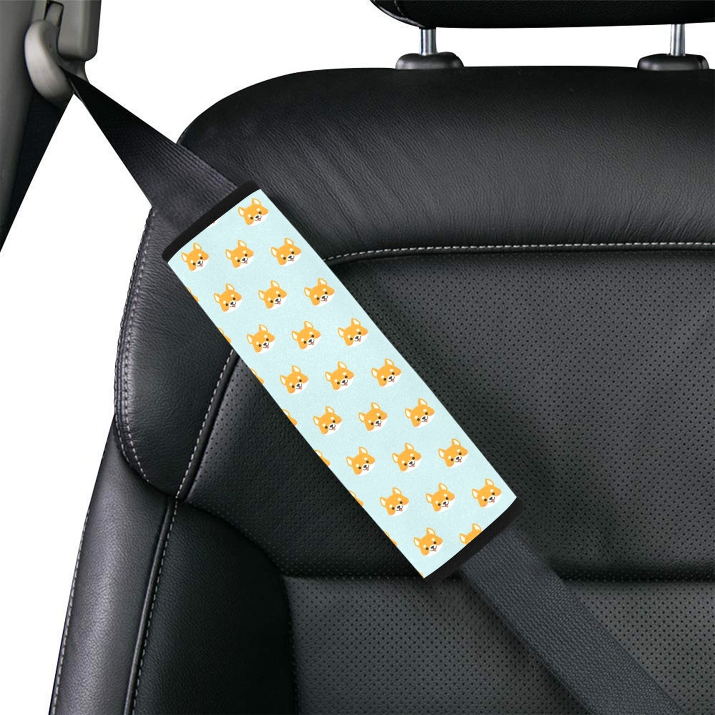 Shiba Inu Print Design LKS301 Car Seat Belt Cover