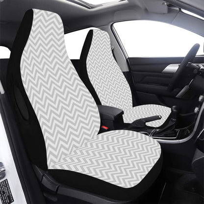 Chevron Print Design LKS401 Car Seat Covers