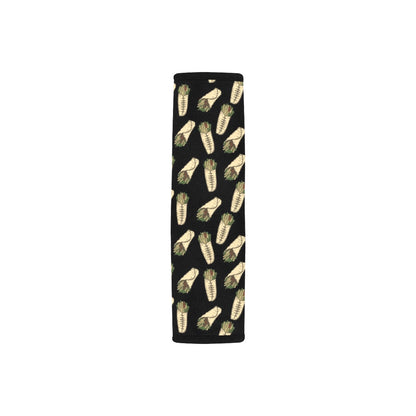 Burrito Print Design LKS303 Car Seat Belt Cover