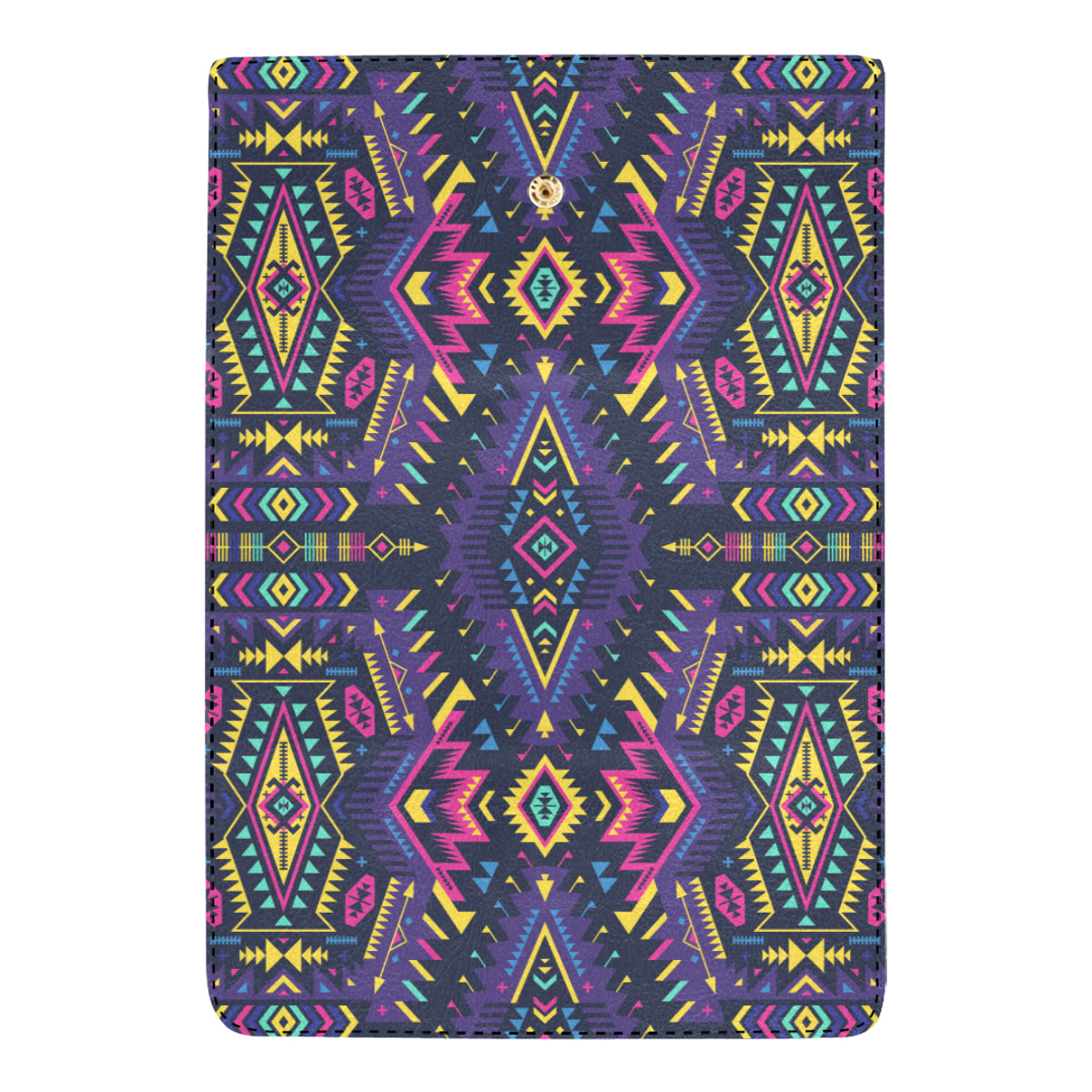 Aztec Pattern Print Design 07 Women's Trifold Wallet